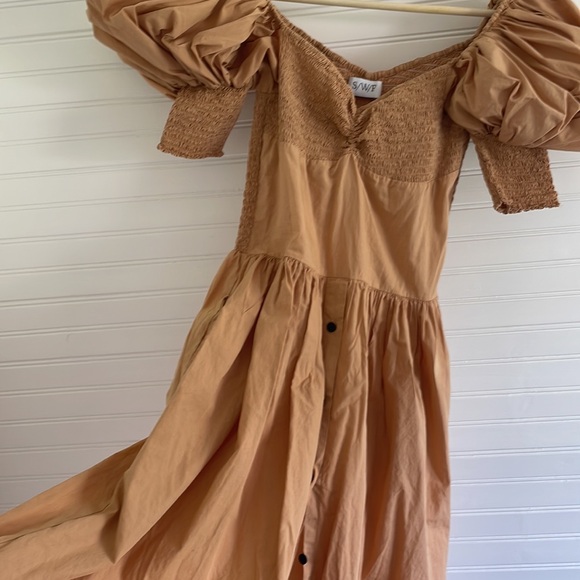 S/w/f puff sleeve dress - Picture 4 of 7